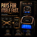SOLAYA LumiCore™ — Professional 108W UV/LED Nail Lamp for Gel Manicures