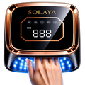 SOLAYA LumiCore™ — Professional 108W UV/LED Nail Lamp for Gel Manicures